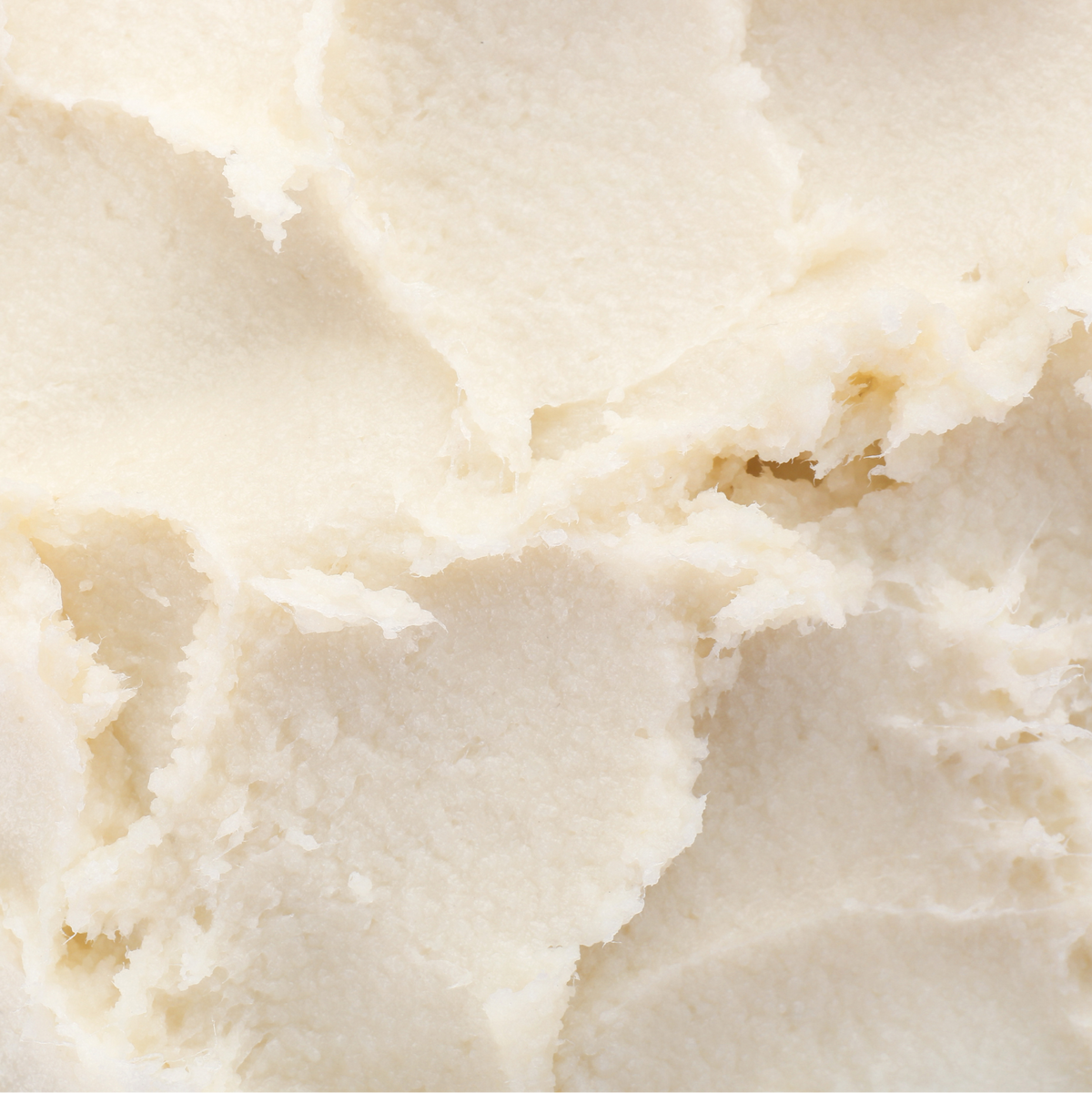 Close-up of creamy shea butter 